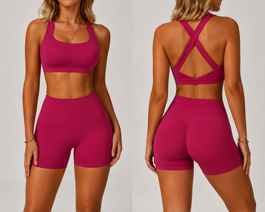 X Sculpt-shorts set